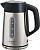 Чайник электрический Bosch TWK4P 1.7л. 2400Вт нержавеющая сталь/черный корпус: металл/пластик (TWK4P440)