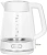 Чайник электрический Scarlett SC-EK27G104 1.7л. 2200Вт белый корпус: стекло/пластик - купить недорого с доставкой в интернет-магазине