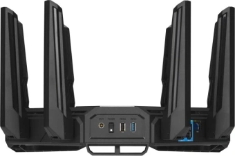Роутер беспроводной Asus GT-BE19000 BE19000 100/1000/10000BASE-T черный - купить недорого с доставкой в интернет-магазине
