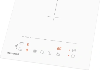 Индукционная варочная поверхность Weissgauff HI 32 WA Flex белый - купить недорого с доставкой в интернет-магазине