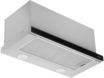 Вытяжка встраиваемая Gorenje TH60E8SGB серебристый управление: кнопочное (1 мотор) - цена, купить или заказать с доставкой в интернет-магазине Вытяжка встраиваемая Gorenje TH60E8SGB серебристый управление: кнопочное (1 мотор) - купить недорого с доставкой в интернет-магазине