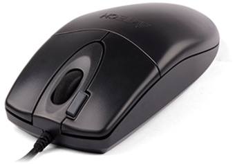 Мышь A4Tech OP-620DS черный оптическая (1000dpi) silent USB (3but) - купить недорого с доставкой в интернет-магазине