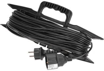 Удлинитель силовой PROconnect PROc-Uc (13-4915) 2x0.75кв.мм 1розет. 30м ПВС 6A пласт.рамка черный - купить недорого с доставкой в интернет-магазине