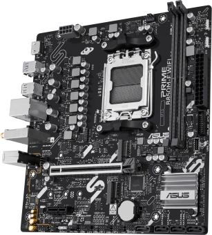 Материнская плата Asus PRIME B850M-F WIFI Socket AM5 AMD B850 2xDDR5 mATX AC`97 8ch(7.1) GbLAN RAID+VGA+HDMI - купить недорого с доставкой в интернет-магазине