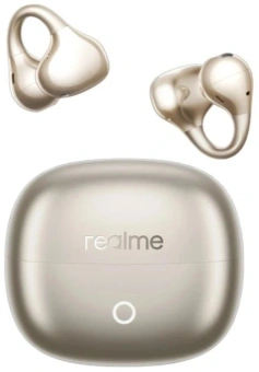 Гарнитура накладные Realme Buds Clip золотистый беспроводные bluetooth клипса (6941764477674) - купить недорого с доставкой в интернет-магазине