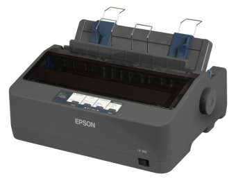 Принтер матричный Epson LX-350 (C11CC24031/C11CC24032) A4 черный - купить недорого с доставкой в интернет-магазине