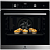 Духовой шкаф Электрический Electrolux EOD6P66X серебристый/черный
