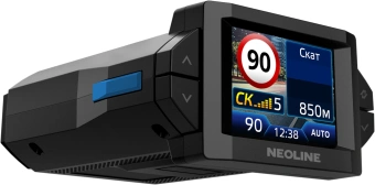 Видеорегистратор с радар-детектором Neoline X-Cop citysmart GPS ГЛОНАСС черный - купить недорого с доставкой в интернет-магазине