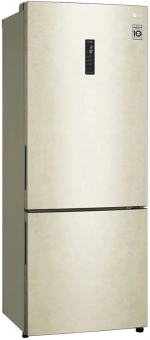 Холодильник LG GC-B569PECM 2-хкамерн. бежевый глянц. инвертер - купить недорого с доставкой в интернет-магазине