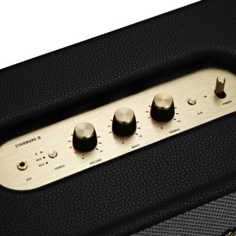 Колонка порт. Marshall Stanmore II черный/золотистый 80W 2.1 BT/3.5Jack 10м (1001902) - купить недорого с доставкой в интернет-магазине