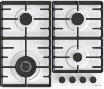 Газовая варочная поверхность Gorenje GW642SYW белый - купить недорого с доставкой в интернет-магазине