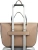Деловая сумка тоут женская Piquadro Circle BD7136W92/TOBLU с отделением для ноутбука 14" бежевая/голубая натур.кожа - купить недорого с доставкой в интернет-магазине