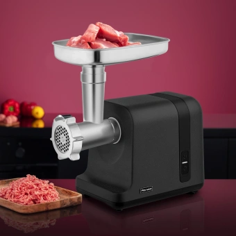 Мясорубка Rondell RDE-1456 3000Вт черный - купить недорого с доставкой в интернет-магазине