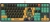 Клавиатура A4Tech AT87 Renegade черный/зеленый USB for gamer LED (AT87) кабель 1.8м - купить недорого с доставкой в интернет-магазине