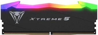 Память DDR5 2x16Gb 8000MHz Patriot PVXR532G80C38K Viper Xtreme 5 RGB RTL Gaming PC5-64000 CL38 DIMM 288-pin 1.45В с радиатором Ret - купить недорого с доставкой в интернет-магазине
