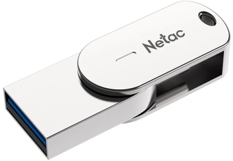 Флеш Диск Netac 64GB U785C NT03U785C-064G-32PN USB3.2 серый - купить недорого с доставкой в интернет-магазине