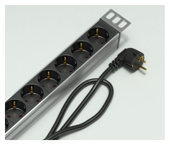 Блок распределения питания Rem R-16-20S-A-1420-3 верт.размещ. 20xSchuko базовые 16A Schuko 3м - купить недорого с доставкой в интернет-магазине