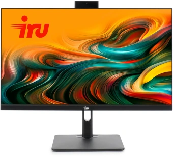 Моноблок IRU 23ID 23.8" Full HD i3 12100 (3.3) 8Gb SSD256Gb UHDG 730 CR Windows 11 Pro GbitEth WiFi BT 90W Cam черный 1920x1080 - купить недорого с доставкой в интернет-магазине