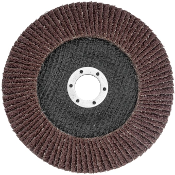 Шлифкруг лепестковый по алюм./дер./плас. Matrix 74056 d=150мм d(посад.)=22.2мм (угловые шлифмашины) (упак.:1шт) - купить недорого с доставкой в интернет-магазине