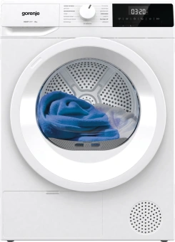 Сушильная машина Gorenje DHNE82/C кл.энер.:A++ макс.загр.:8кг белый - купить недорого с доставкой в интернет-магазине