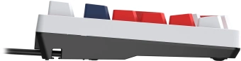 Клавиатура A4Tech S98 Sports механическая синий/белый USB for gamer LED (S98 SPORTS NAVY BLMS RED PLUS) кабель 1.8м - купить недорого с доставкой в интернет-магазине