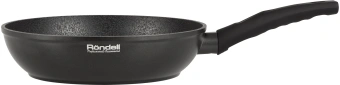 Сковорода Rondell Buffalo RDA-1483 круглая 28см покрытие: Xylan Plus ручка несъемная (без крышки) черный - купить недорого с доставкой в интернет-магазине