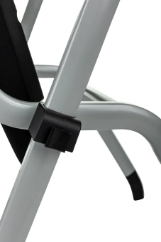 Стул Бюрократ X-Click черный на ножках металл серый - купить недорого с доставкой в интернет-магазине