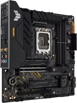 Материнская плата Asus TUF GAMING B660M-PLUS WIFI Soc-1700 Intel B660 4xDDR5 mATX AC`97 8ch(7.1) 2.5Gg RAID+HDMI+DP - купить недорого с доставкой в интернет-магазине