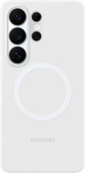 Чехол (клип-кейс) Samsung для Samsung Galaxy S26 Ultra Silicone Magnet Case with MagSafe белый (EF-ES948CWEGRU) - купить недорого с доставкой в интернет-магазине