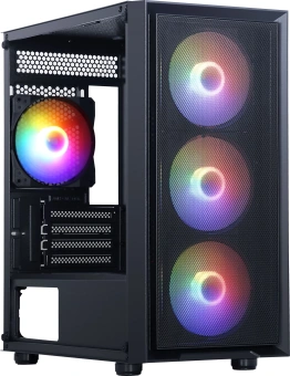 Корпус Accord M203 черный без БП ATX 2xUSB2.0 1xUSB3.0 1xUSB3.1 audio bott PSU - купить недорого с доставкой в интернет-магазине