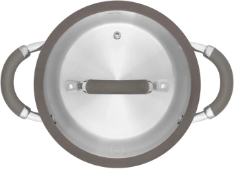Кастрюля Rondell Balance RDS-754 2.8л. d=20см (с крышкой) стальной - купить недорого с доставкой в интернет-магазине