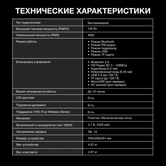 Минисистема Hyundai H-MC1236 черный 40Вт FM USB BT micro SD - купить недорого с доставкой в интернет-магазине