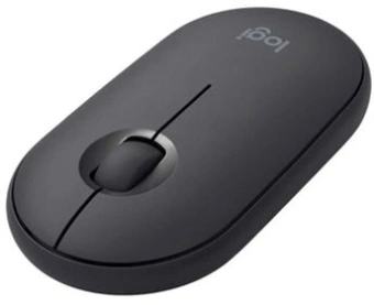 Мышь Logitech Pebble 2 M350S графитовый оптическая (4000dpi) silent беспроводная BT USB для ноутбука (2but) - купить недорого с доставкой в интернет-магазине