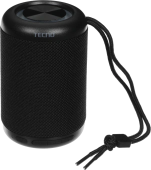 Колонка порт. Tecno S3 Square черный 3W 1.1 BT 2000mAh (S3) - купить недорого с доставкой в интернет-магазине