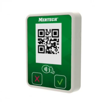 Дисплей QR кодов Mertech белый/зеленый (2135) - купить недорого с доставкой в интернет-магазине