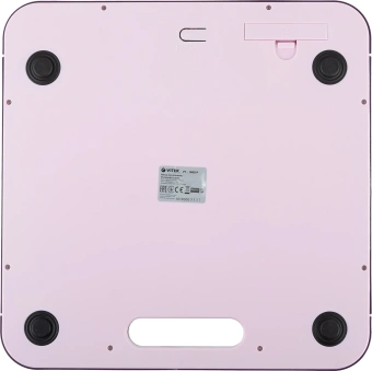 Весы напольные электронные Vitek VT-1968 P макс.180кг розовый - купить недорого с доставкой в интернет-магазине