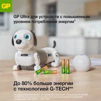 Батарея GP Ultra Alkaline 15AUA21-2CRSBC4 AA (4шт) блистер - купить недорого с доставкой в интернет-магазине