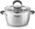 Кастрюля Rondell Flamme RDS-025 5.7л. d=24см (с крышкой) стальной - купить недорого с доставкой в интернет-магазине