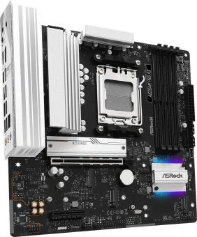Материнская плата Asrock A620AM Pro RS Socket AM5 AMD A620A 4xDDR5 mATX AC`97 8ch(7.1) 2.5Gg RAID+HDMI+DP - купить недорого с доставкой в интернет-магазине