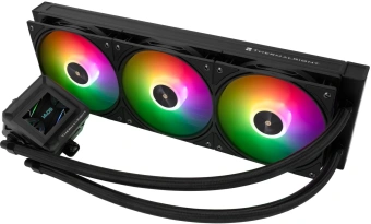 Система водяного охлаждения Thermalright Frozen Warframe SE 360 ARGB Soc-AM5/AM4/1151/1200/2066/2011/1700 черный 4-pin 29.8dB Al LCD Ret (F-WFRAME-SE-360-BL-ARGB) - купить недорого с доставкой в интернет-магазине