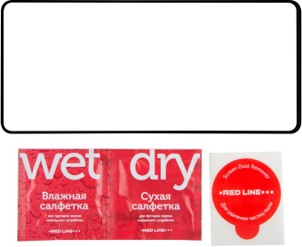 Защитное стекло для экрана Redline прозрачный для Honor X8a 1шт. (УТ000035889) - купить недорого с доставкой в интернет-магазине