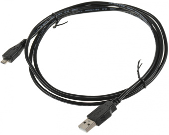 Кабель Ningbo USB (m)-micro USB (m) 1.5м черный - купить недорого с доставкой в интернет-магазине