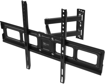 Кронштейн для телевизора Buro MF2 черный 32"-70" макс.35кг настенный поворотно-выдвижной и наклонный - купить недорого с доставкой в интернет-магазине
