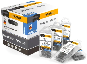 Цепь для цепных пил Rezer SUPER VXL93PRO-55 3/8" 55звен. (03.025.00027) - купить недорого с доставкой в интернет-магазине