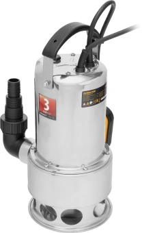 Насос дренажный Denzel DPL800X 800Вт 16500л/час (97324) - купить недорого с доставкой в интернет-магазине
