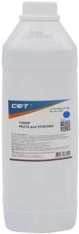 Тонер Cet PK216 OSP0216C-500 голубой бутылка 500гр. для принтера Kyocera TASKalfa 2552ci/2553ci/3252ci/3253ci/4053ci - купить недорого с доставкой в интернет-магазине