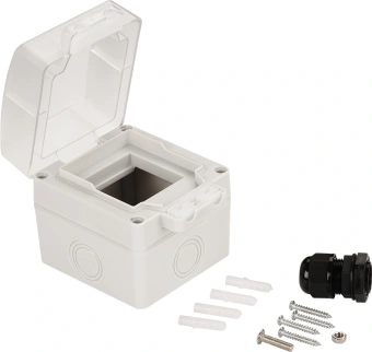 Розетка Lanmaster LAN-MB-F45/1-WP настен. MosaicRJ45 1 - купить недорого с доставкой в интернет-магазине