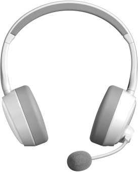 Наушники с микрофоном A4Tech BH230 белый/серый мониторные BT оголовье (BH230 WHITE) - купить недорого с доставкой в интернет-магазине