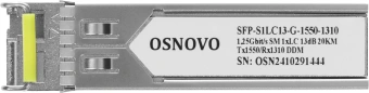 Модуль Osnovo SFP-S1LC13-G-1550-1310 - купить недорого с доставкой в интернет-магазине