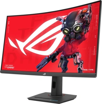Монитор Asus 31.5" ROG Strix XG32WCS черный VA LED 16:9 HDMI матовая HAS Piv 400cd 178гр/178гр 2560x1440 180Hz DP 2K USB 9.4кг - купить недорого с доставкой в интернет-магазине